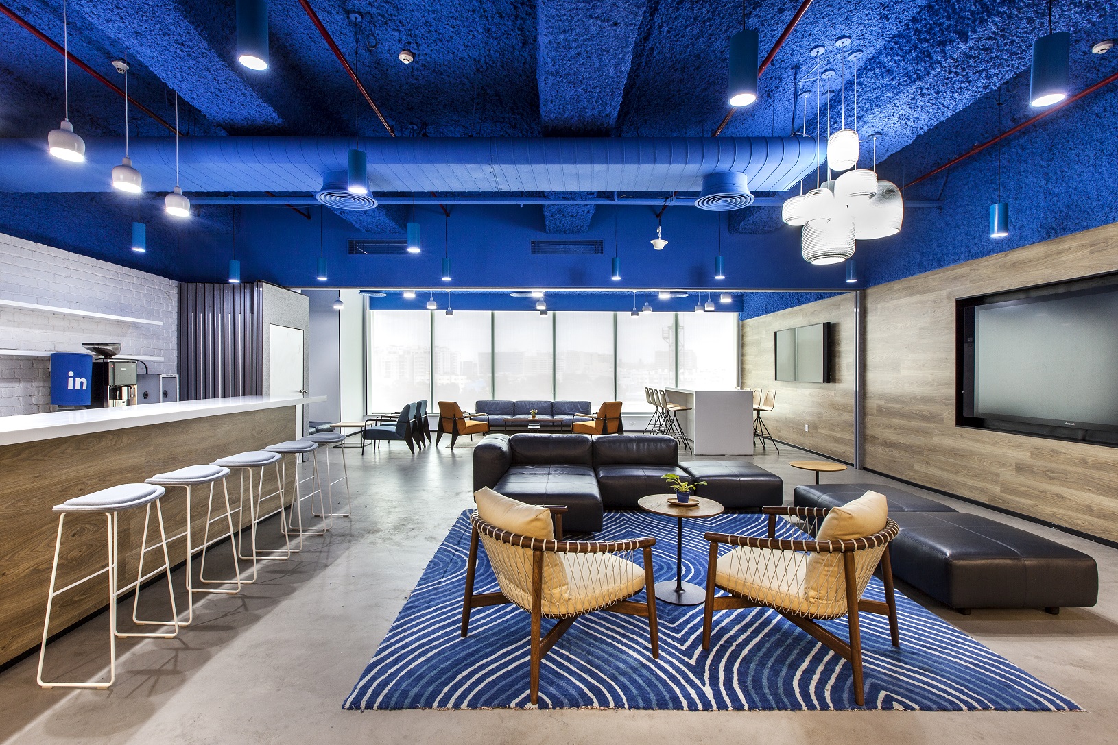 Blue Office Interior Design Ideas | Psoriasisguru.com