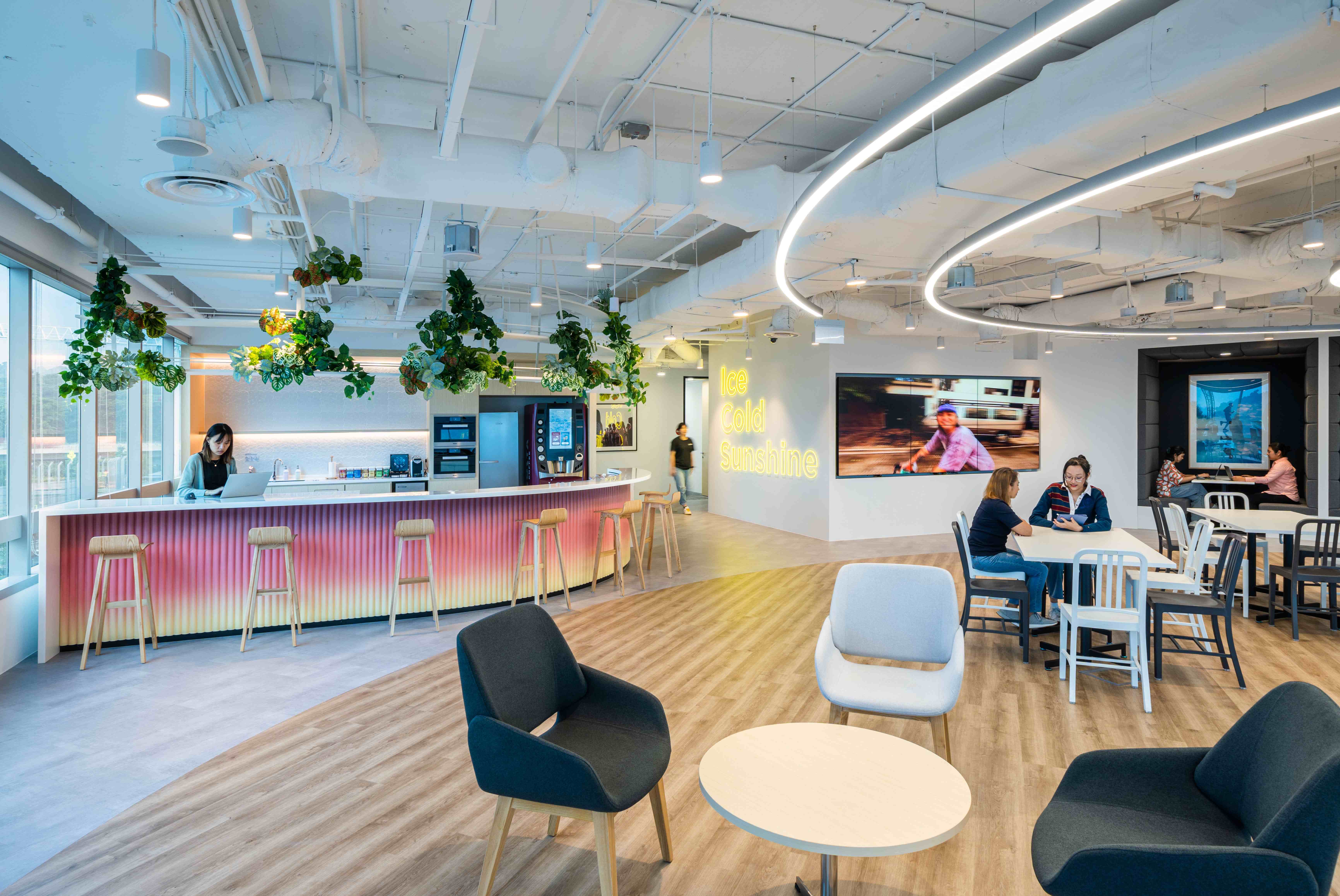 CocaCola Office Design - Inspiring and Flexible Workspace Environment
