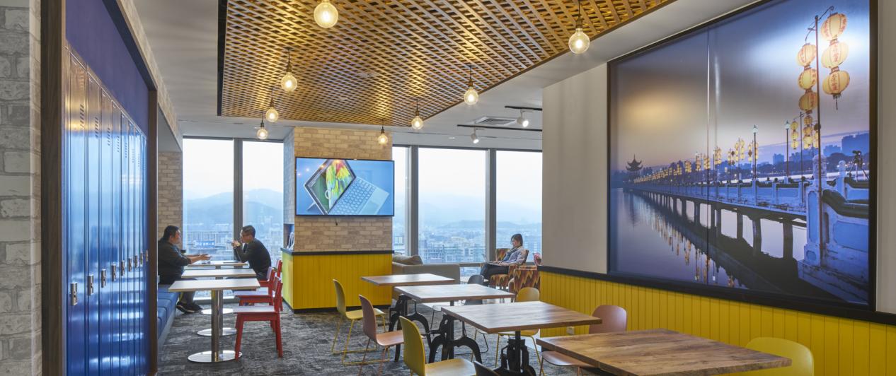 Microsoft Taipei workplace design