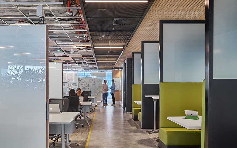 Office design for IBM Singapore by Space Matrix