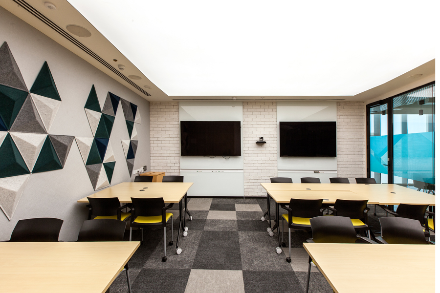 acoustical elements in workplace design 