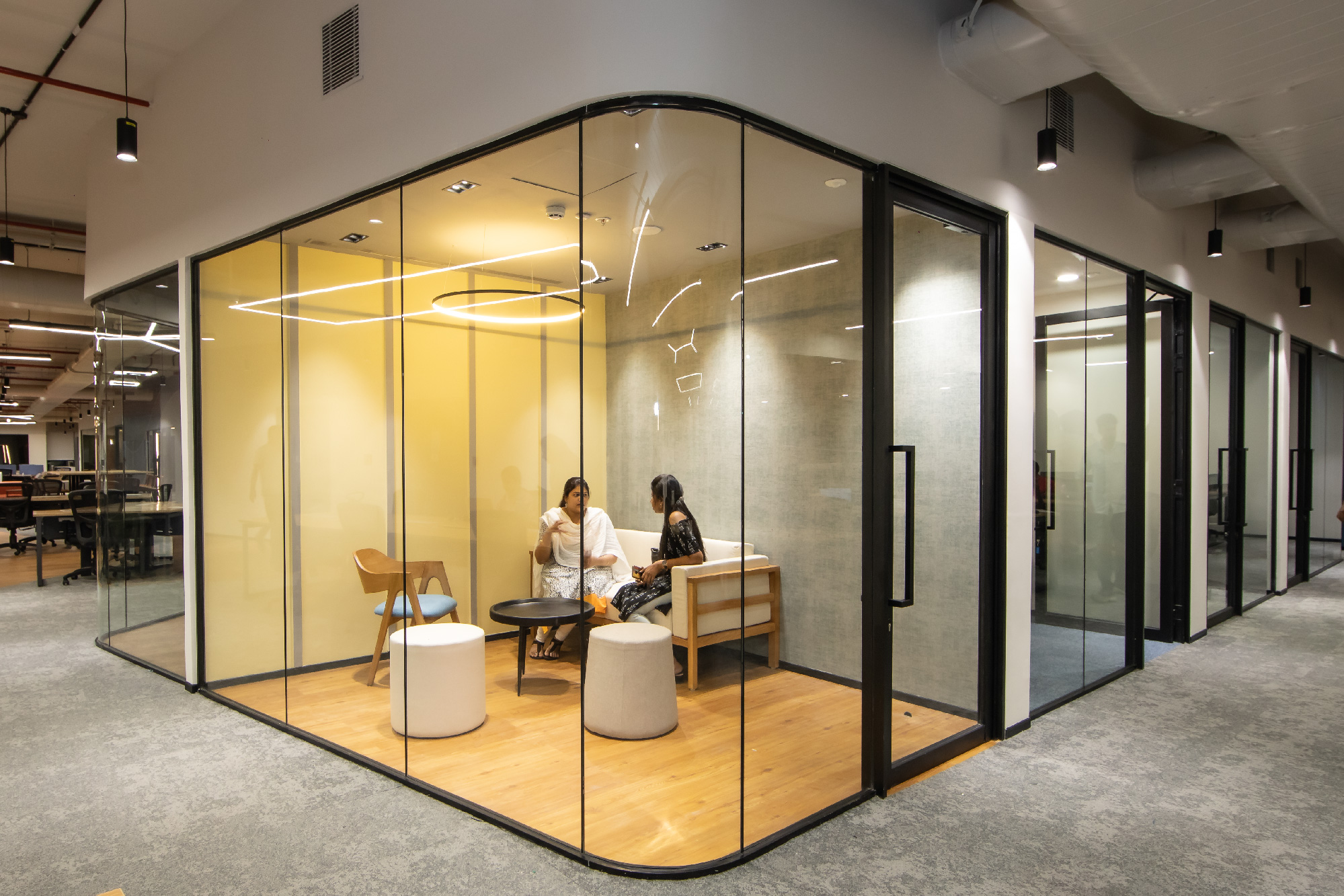 Office design concept at HFW, Singapore by Space Matrix