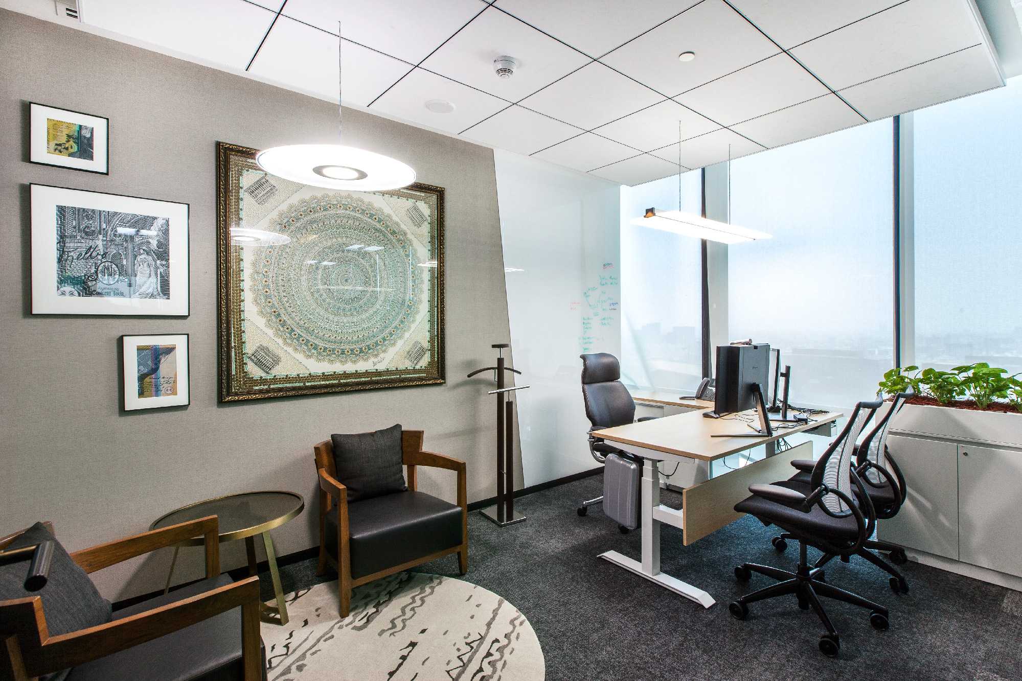 handicap accessible office design - Northern Trust's office