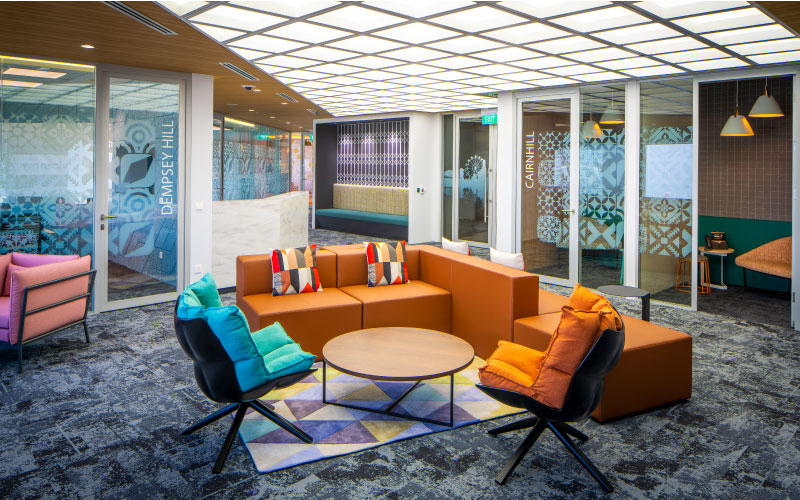 corporate waiting area design ideas