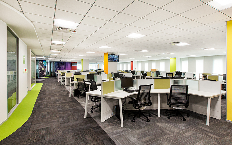 Creative office designs by Space Matrix for IMG