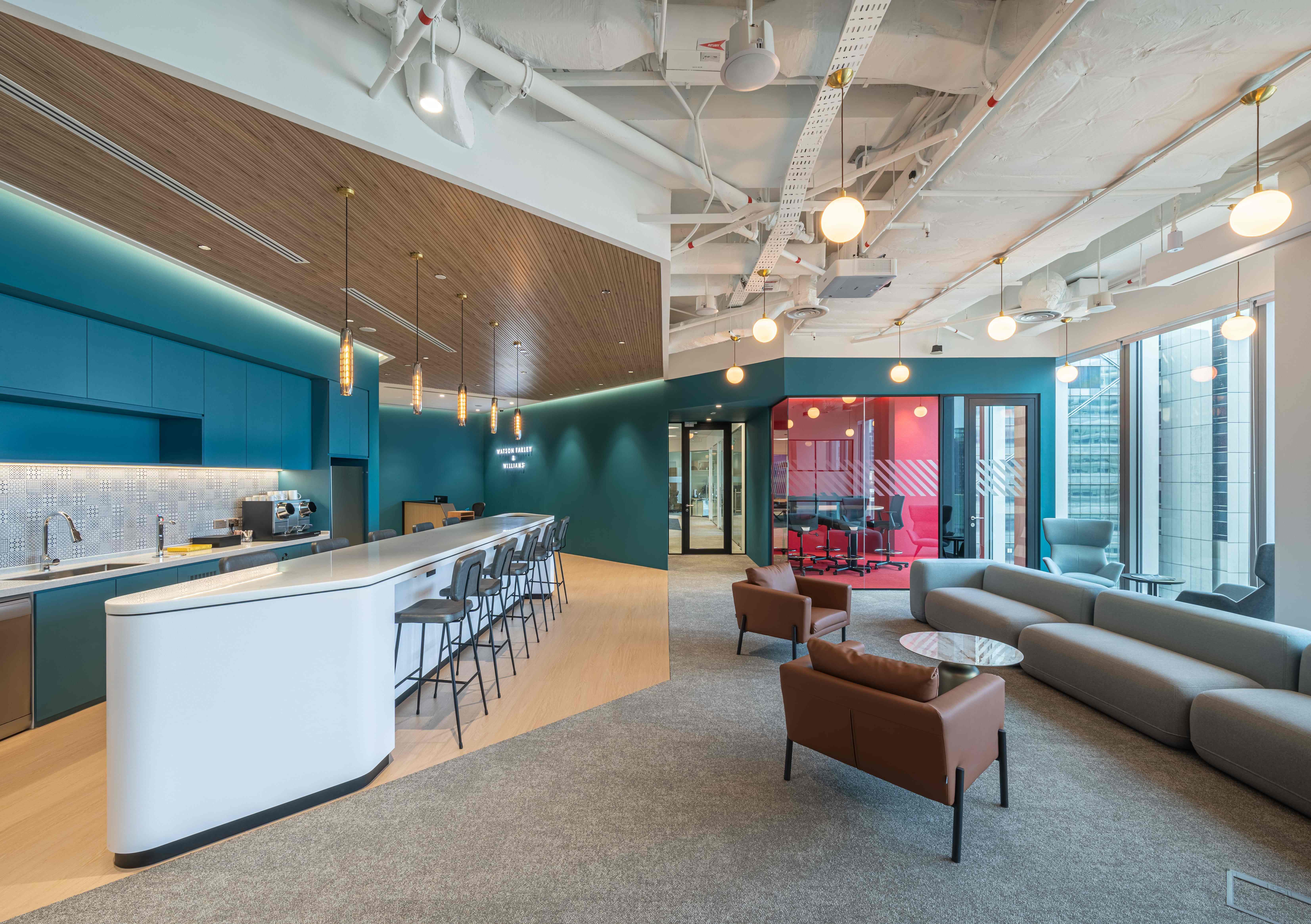 Watson Farley & Williams (WFW) Office - Dynamic and Inclusive Workplace Design by Space Matrix