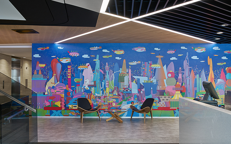 Workplace strategy & design for IBM Singapore by Space Matrix