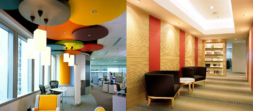 The Hyperion Singapore office and Cargill Singapore office design made good use of colour pops to showcase the brand personality